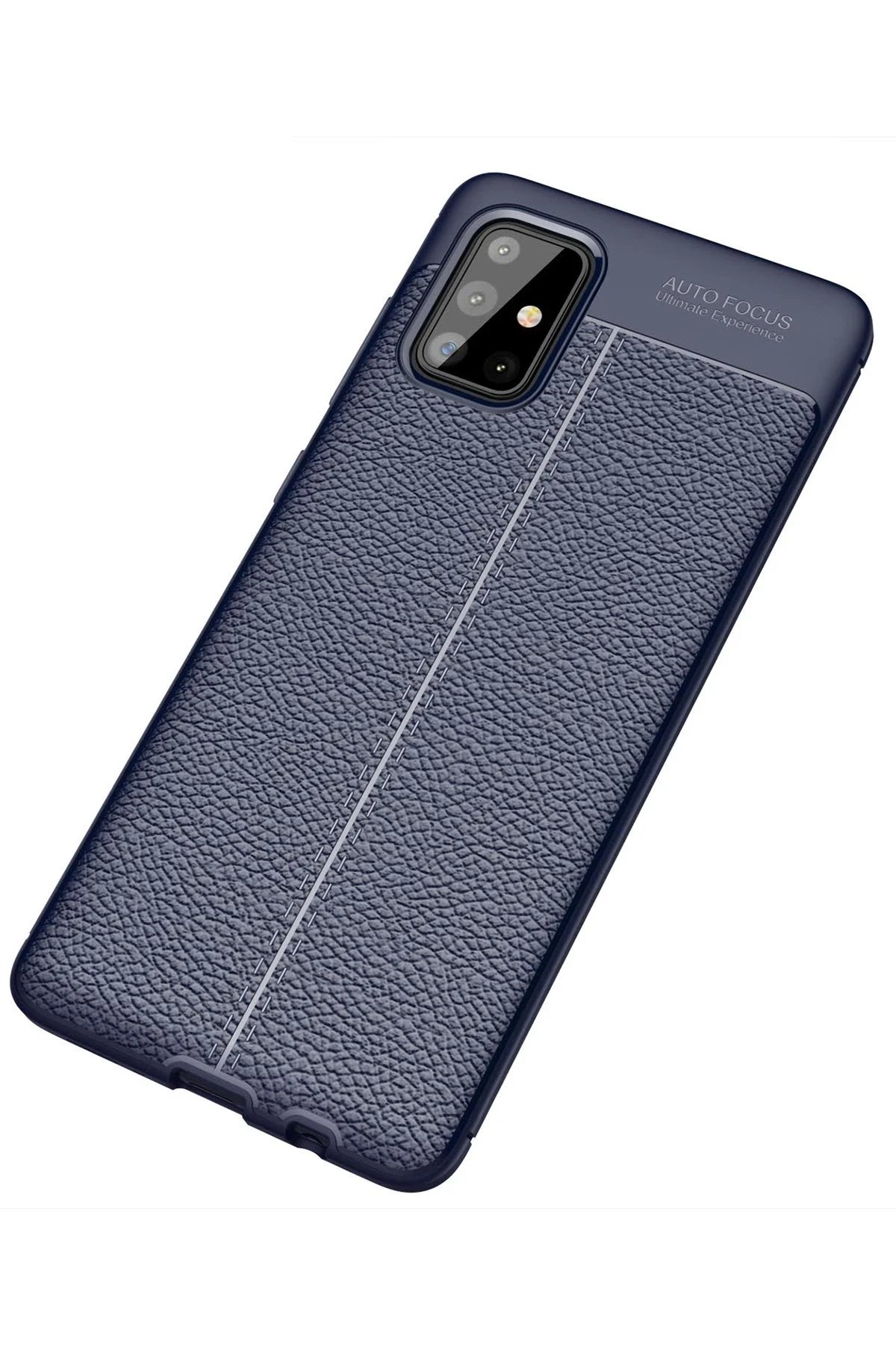 Samsung Galaxy A71 Kılıf Auto Focus Kapak - Lacivert-(5796) - Görsel 2
