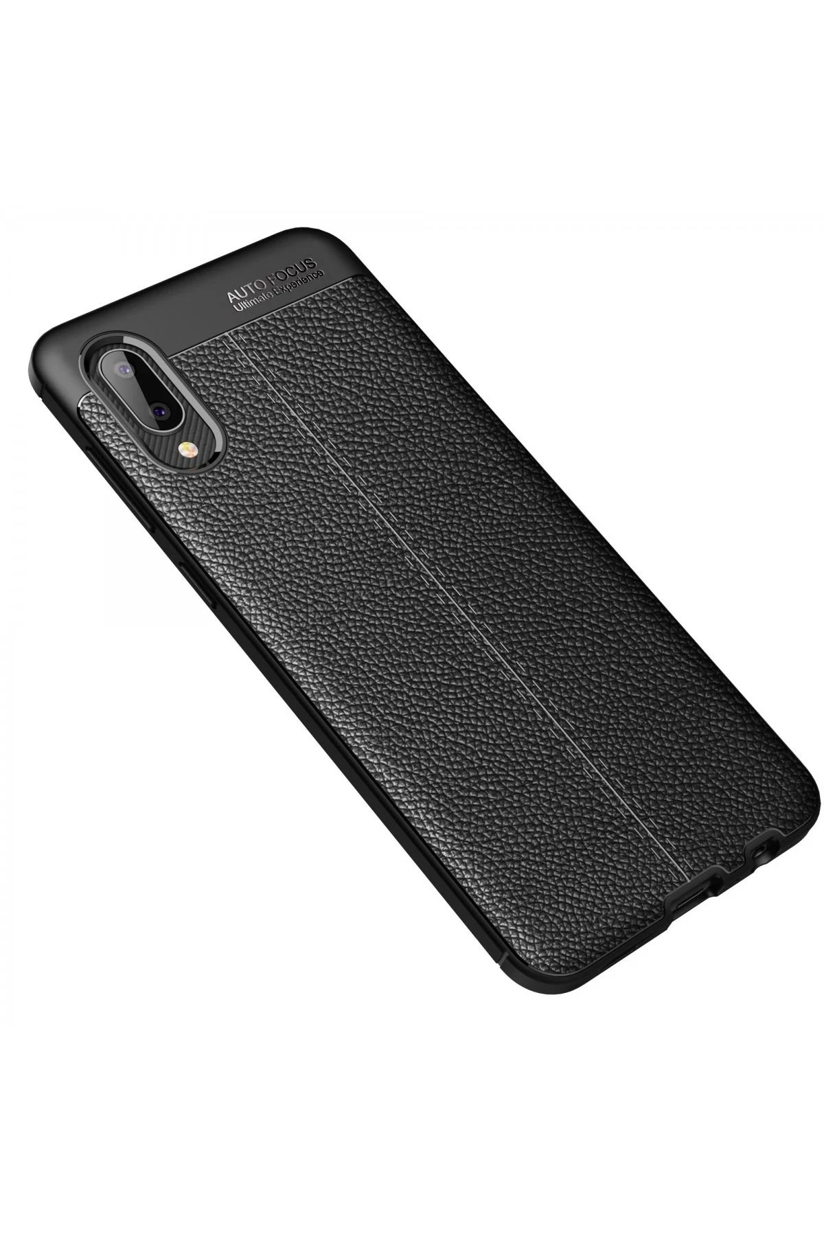 Samsung Galaxy A02 Kılıf Auto Focus Kapak - Siyah-(5796) - Görsel 2