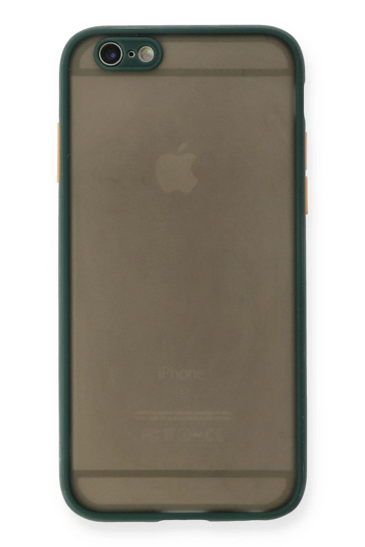 iPhone 6 Kılıf Montreal Silikon Kapak - Yeşil-(5796)