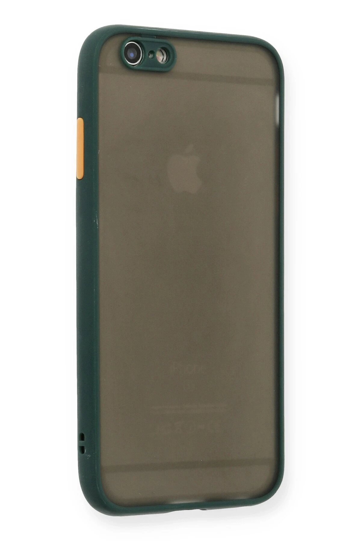 iPhone 6 Kılıf Montreal Silikon Kapak - Yeşil-(5796) - Görsel 2