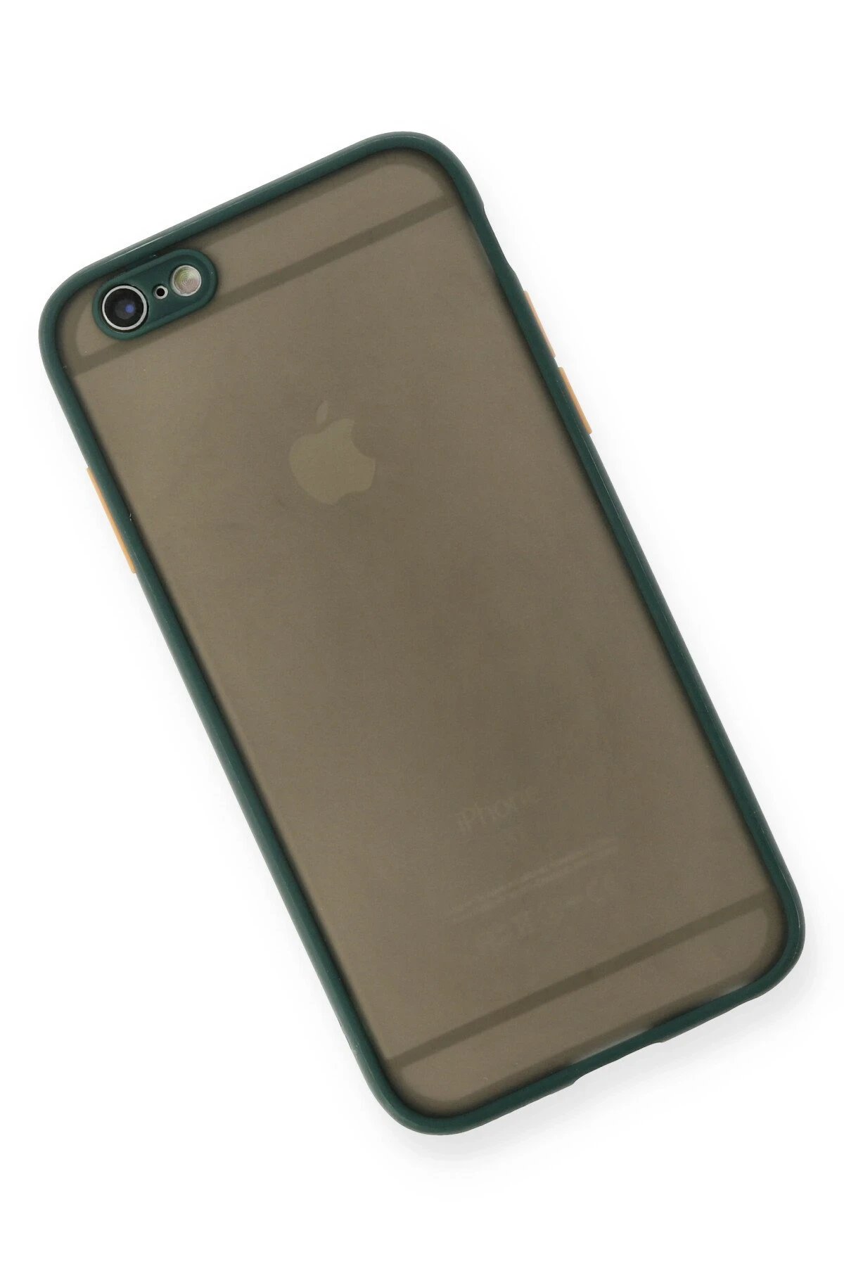 iPhone 6 Kılıf Montreal Silikon Kapak - Yeşil-(5796) - Görsel 3