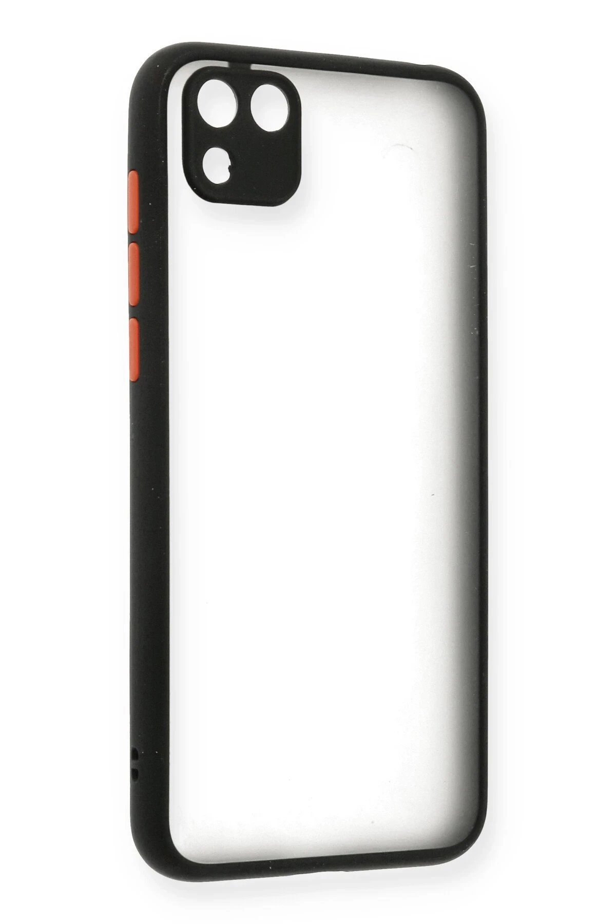 Huawei Y5P Kılıf Montreal Silikon Kapak - Siyah-(5796) - Görsel 2