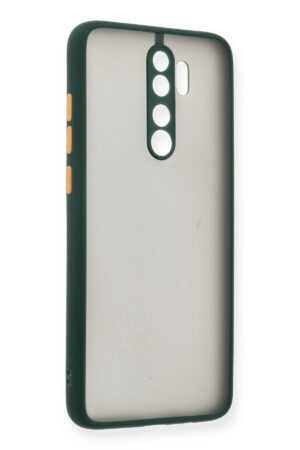 Xiaomi Redmi Note 8 Pro Kılıf Montreal Silikon Kapak - Yeşil-(5796)