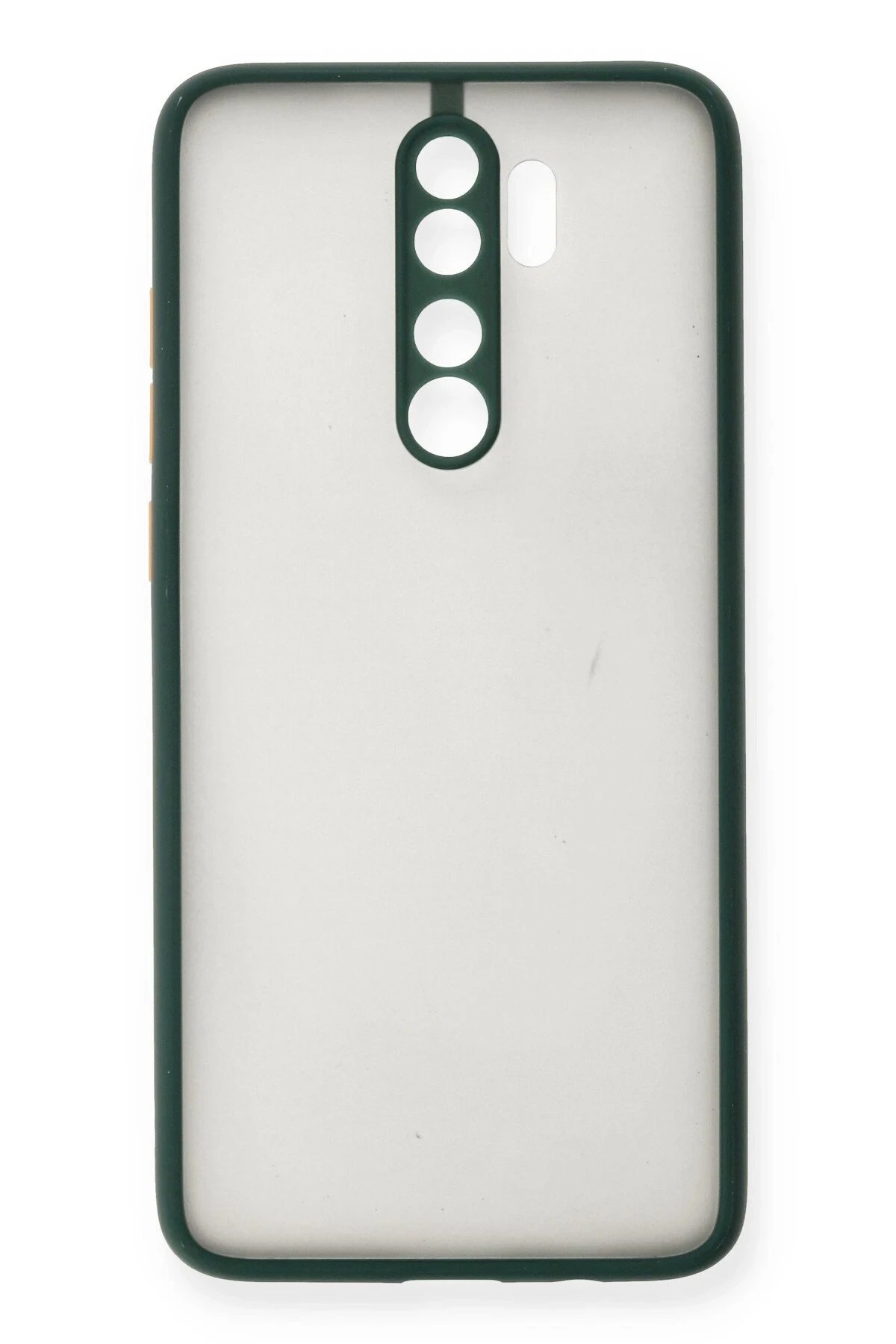 Xiaomi Redmi Note 8 Pro Kılıf Montreal Silikon Kapak - Yeşil-(5796) - Görsel 2