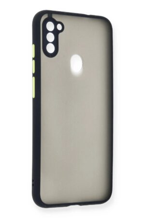 Samsung Galaxy A11 Kılıf Montreal Silikon Kapak - Lacivert-(5796)