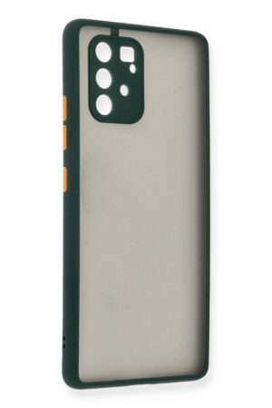 Samsung Galaxy A91 / S10 Lite Kılıf Montreal Silikon Kapak - Yeşil-(5796)