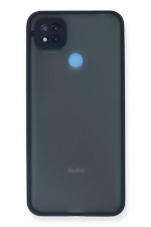 Xiaomi Redmi 9C Kılıf Montreal Silikon Kapak - Lacivert-(5796)