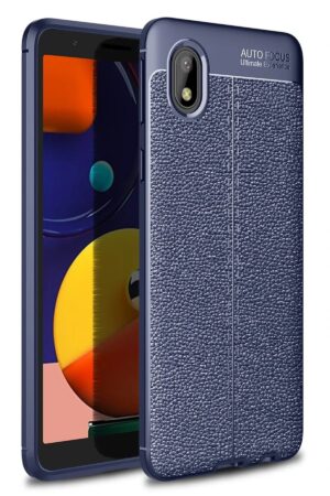 Samsung Galaxy A01 Core Kılıf Auto Focus Kapak - Lacivert-(5796)