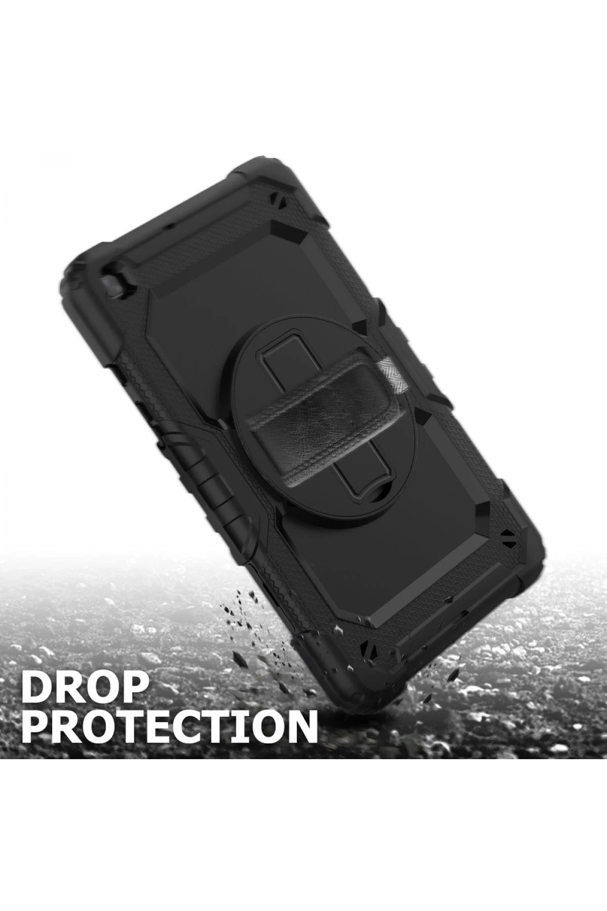 Samsung Galaxy T290 Tab A 8 Kılıf Pars Tablet Kapak - Siyah-(5796) - Görsel 2