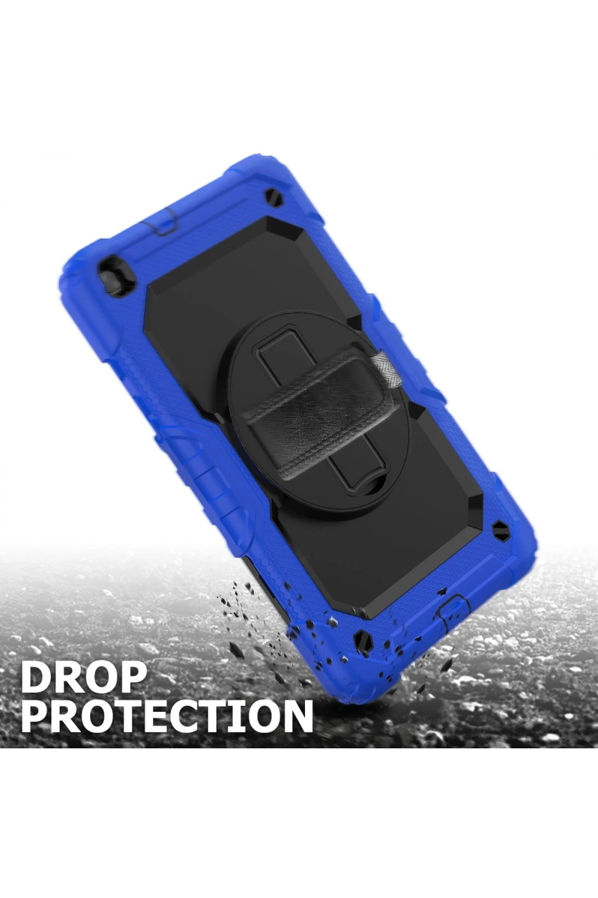 Samsung Galaxy T290 Tab A 8 Kılıf Pars Tablet Kapak - Mavi-(5796) - Görsel 2