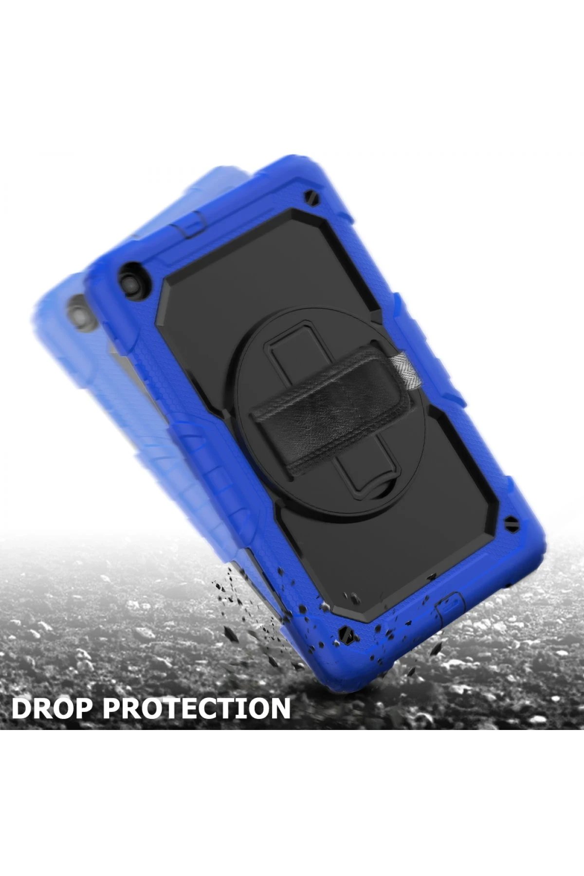 Samsung Galaxy T510 Tab A 10.1 Kılıf Pars Tablet Kapak - Mavi-(5796) - Görsel 2