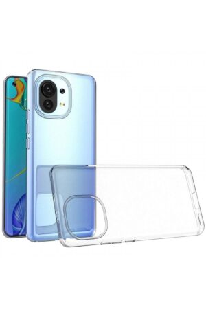 Xiaomi Mi 11 Kılıf Lüx Şeffaf Silikon-(5796)