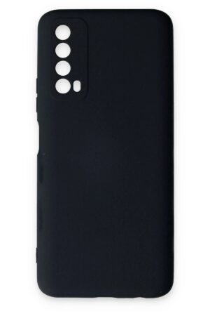 Huawei P Smart 2021 Kılıf Nano içi Kadife Silikon - Lacivert-(5796)