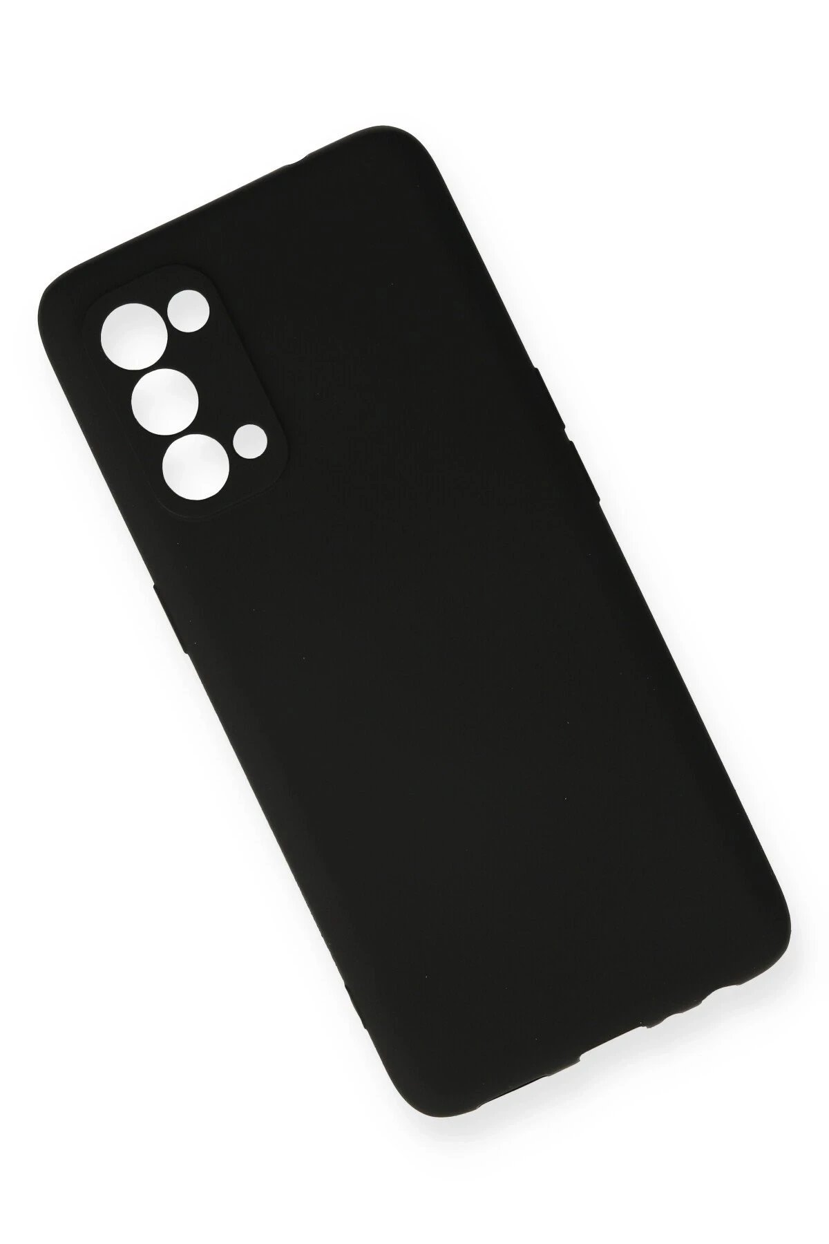 Oppo Reno 5 Pro Kılıf First Silikon - Siyah-(5796) - Görsel 3