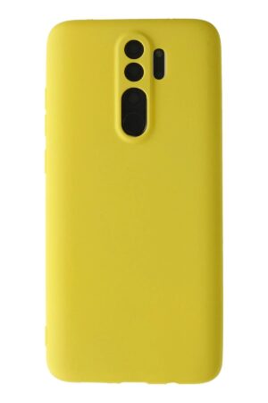 Xiaomi Redmi Note 8 Pro Kılıf First Silikon - Sarı-(5796)