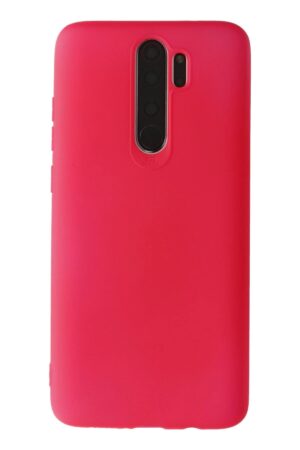 Xiaomi Redmi Note 8 Pro Kılıf First Silikon - Pembe-(5796)