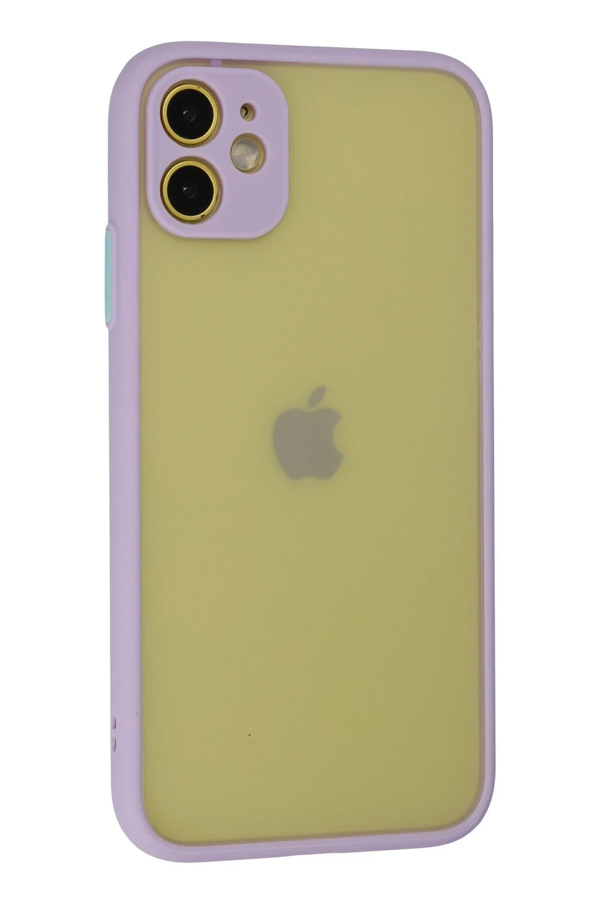 iPhone 11 Kılıf Montreal Silikon Kapak - Mor-(5796) - Görsel 3