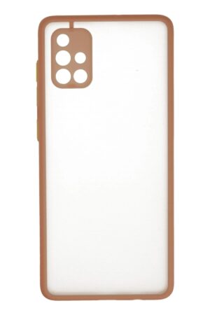 Samsung Galaxy A71 Kılıf Montreal Silikon Kapak - Pembe-(5796)