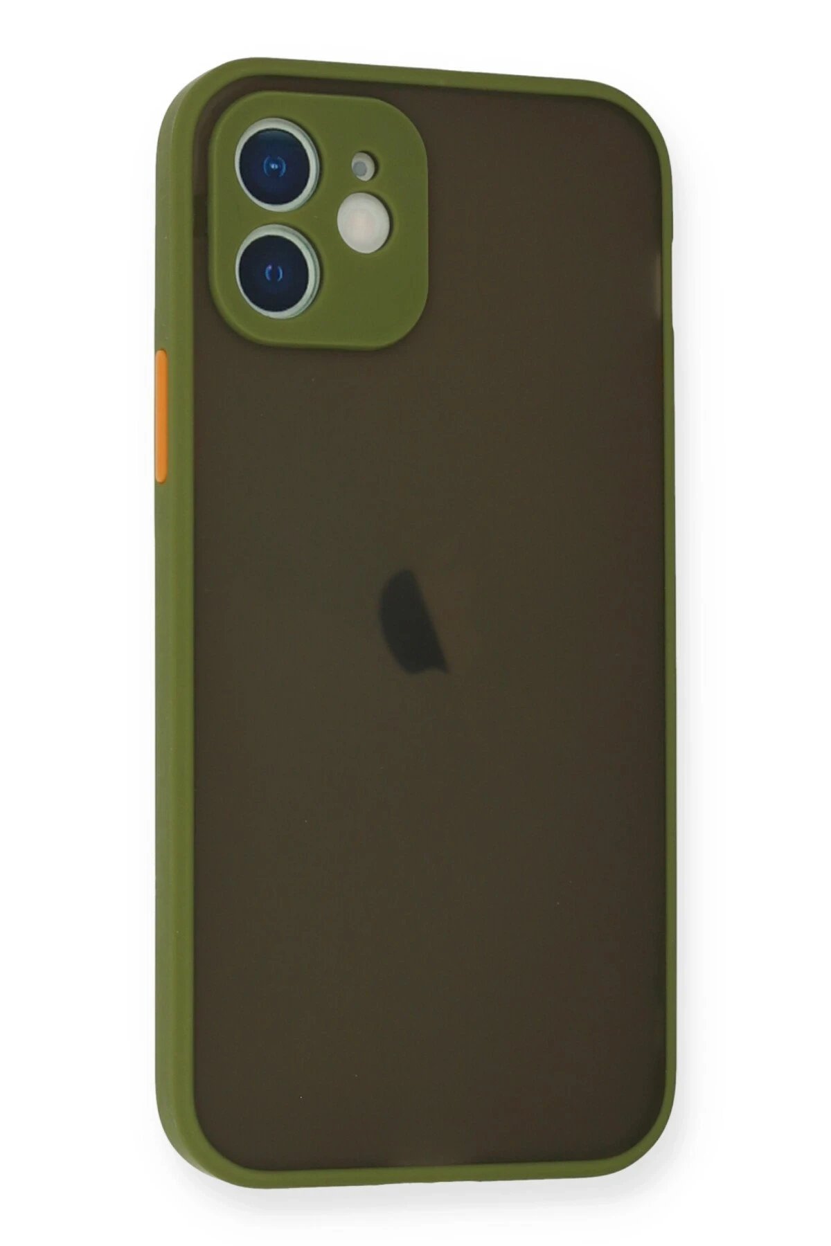 iPhone 12 Mini Kılıf Montreal Silikon Kapak - Açık Yeşil-(5796) - Görsel 2