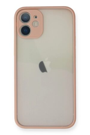 iPhone 11 Pro Max Kılıf Montreal Silikon Kapak - Pembe-(5796)