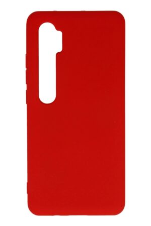 Xiaomi Mi Note 10 Lite Kılıf Nano içi Kadife Silikon - Kırmızı-(5796)