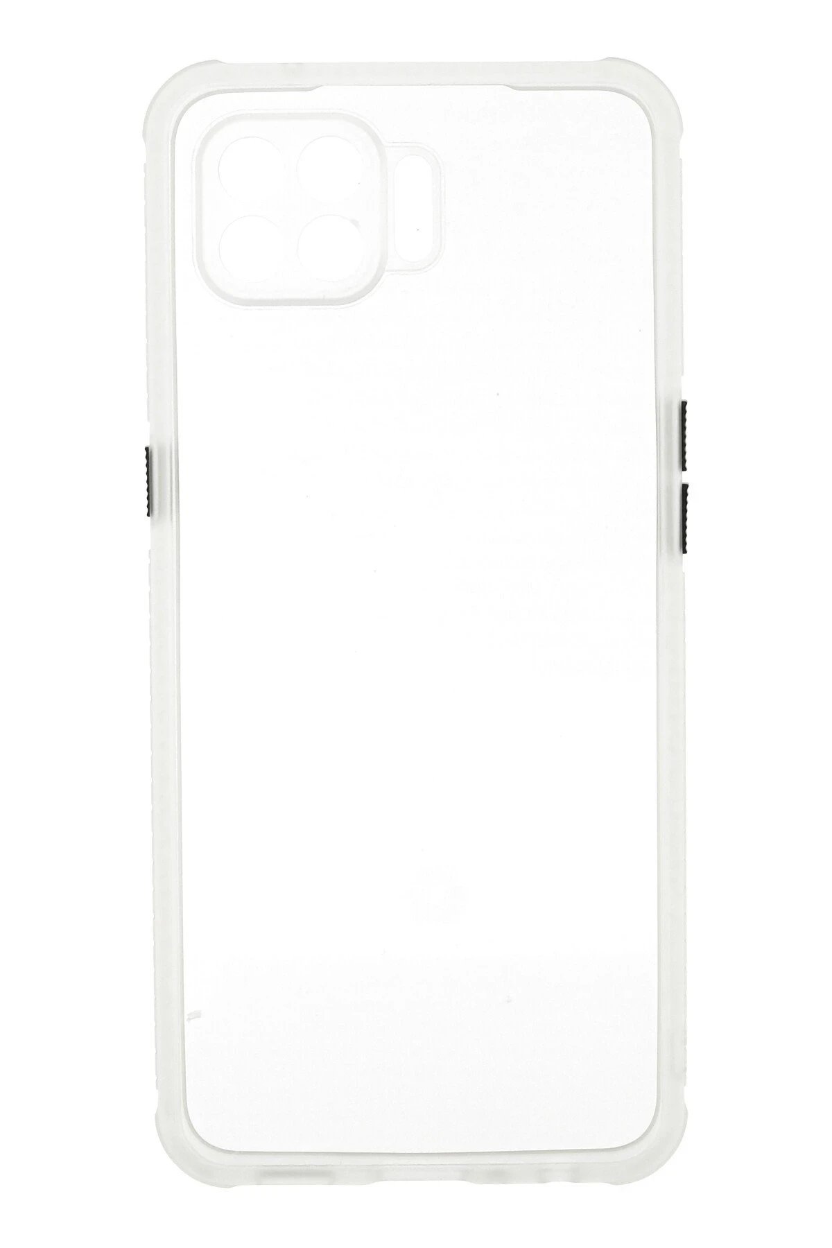 Oppo Reno 4 Lite Kılıf Miami Şeffaf Silikon - Şeffaf-(5796)