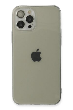 iPhone 12 Pro Kılıf Fly Lens Silikon - Şeffaf-(5796)