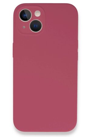 iPhone 13 Mini Kılıf Lansman Legant Silikon - Fuşya-(5796)