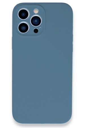 iPhone 13 Pro Kılıf Lansman Legant Silikon - Açık Mavi-(5796)