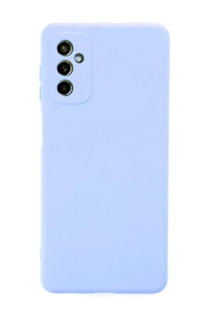 Samsung Galaxy M52 5G Kılıf Nano içi Kadife Silikon - Lila-(5796)