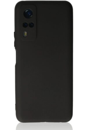 Vivo Y53S Kılıf First Silikon - Siyah-(5796)