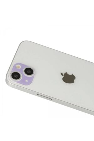 iPhone 13 Rainbow Kamera Lens Koruma Cam - Mor-(5796)