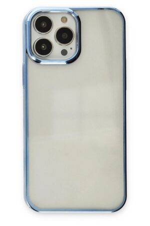 iPhone 13 Pro Kılıf Element Silikon - Sky Blue-(5796)