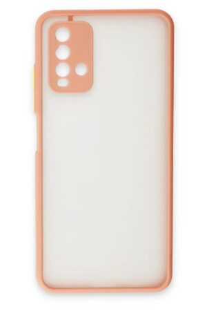 Xiaomi Redmi 9T Kılıf Montreal Silikon Kapak - Pembe-(5796)