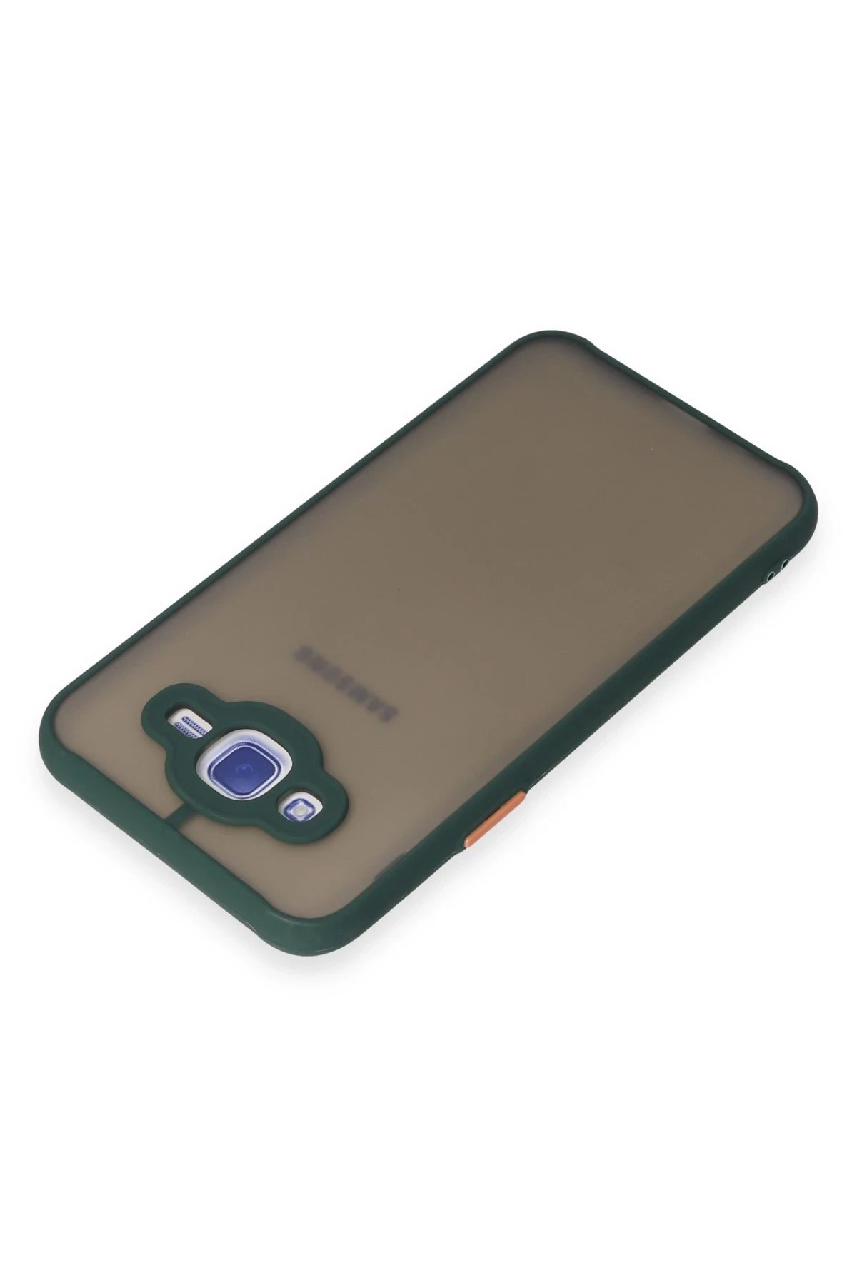 Samsung Galaxy J7 Kılıf Montreal Silikon Kapak - Yeşil-(5796) - Görsel 3