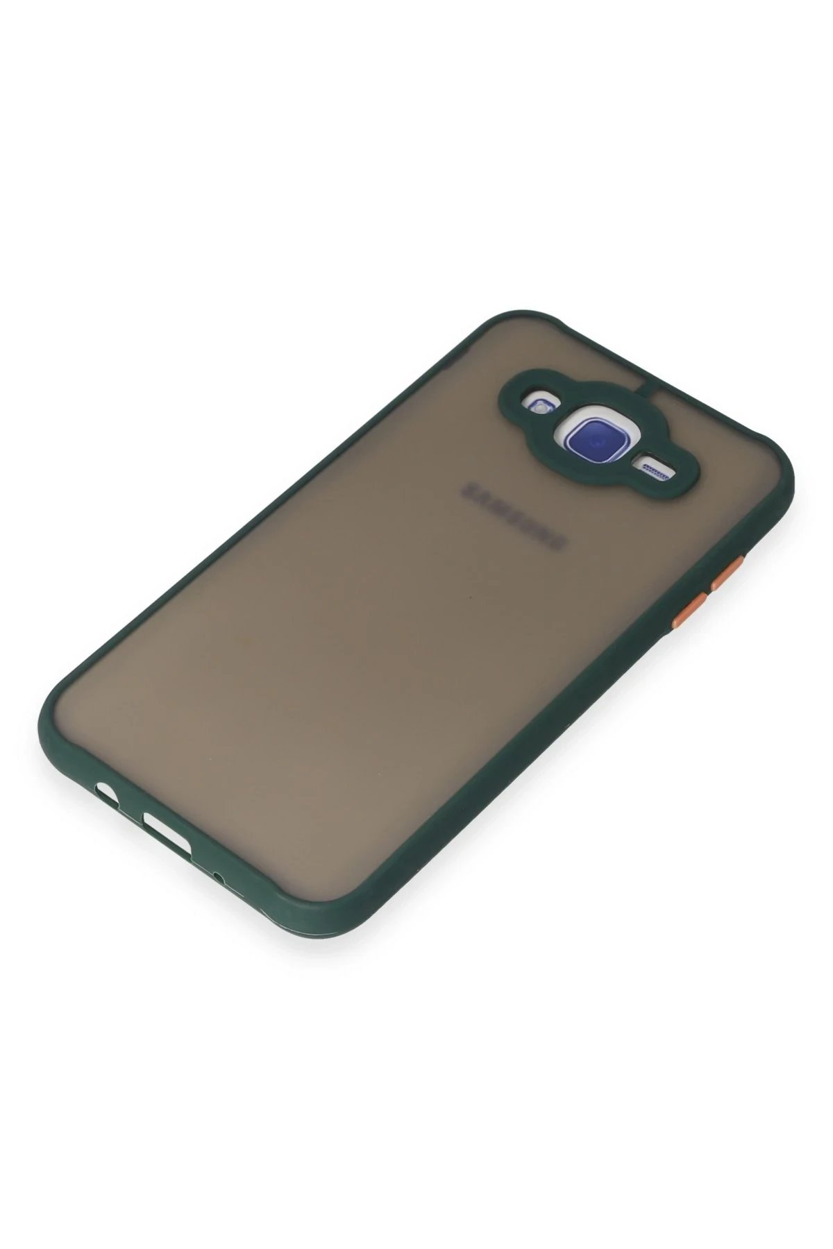 Samsung Galaxy J7 Kılıf Montreal Silikon Kapak - Yeşil-(5796) - Görsel 4