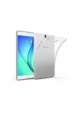 Samsung Galaxy T560 Tab E 9.7 Kılıf Tablet Şeffaf Silikon-(5796)