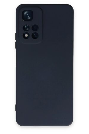 Xiaomi Redmi Note 11 Pro Plus 5G Kılıf Nano içi Kadife Silikon - Lacivert-(5796)