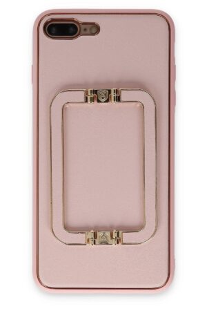 iPhone 7 Plus Kılıf Coco Elit Kapak - Pembe-(5796)