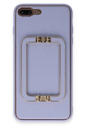 iPhone 7 Plus Kılıf Coco Elit Kapak - Lila-(5796)