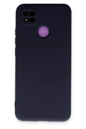 Xiaomi Redmi 9C Kılıf Nano içi Kadife Silikon - Lacivert-(5796)