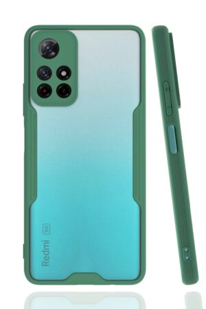 Xiaomi Redmi Note 11T Kılıf Platin Silikon - Yeşil-(5796)