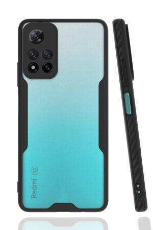 Xiaomi Redmi Note 11 Pro Plus 5G Kılıf Platin Silikon - Siyah-(5796)