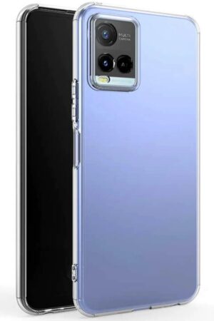 Vivo Y21S Kılıf Lüx Şeffaf Silikon-(5796)