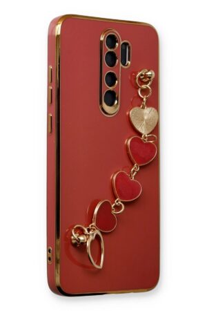 Xiaomi Redmi Note 8 Pro Kılıf Esila Silikon - Kırmızı-(5796)