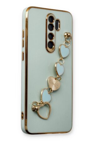 Xiaomi Redmi Note 8 Pro Kılıf Esila Silikon - Su Yeşili-(5796)