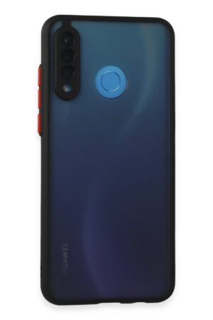 Huawei P30 Lite Kılıf Montreal Silikon Kapak - Siyah-(5796)