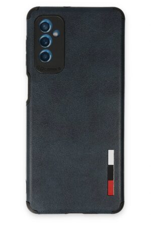 Samsung Galaxy M52 5G Kılıf Loop Deri Silikon - Lacivert-(5796)