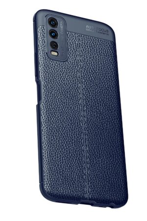 Vivo Y11S Kılıf Auto Focus Kapak - Lacivert-(5796)