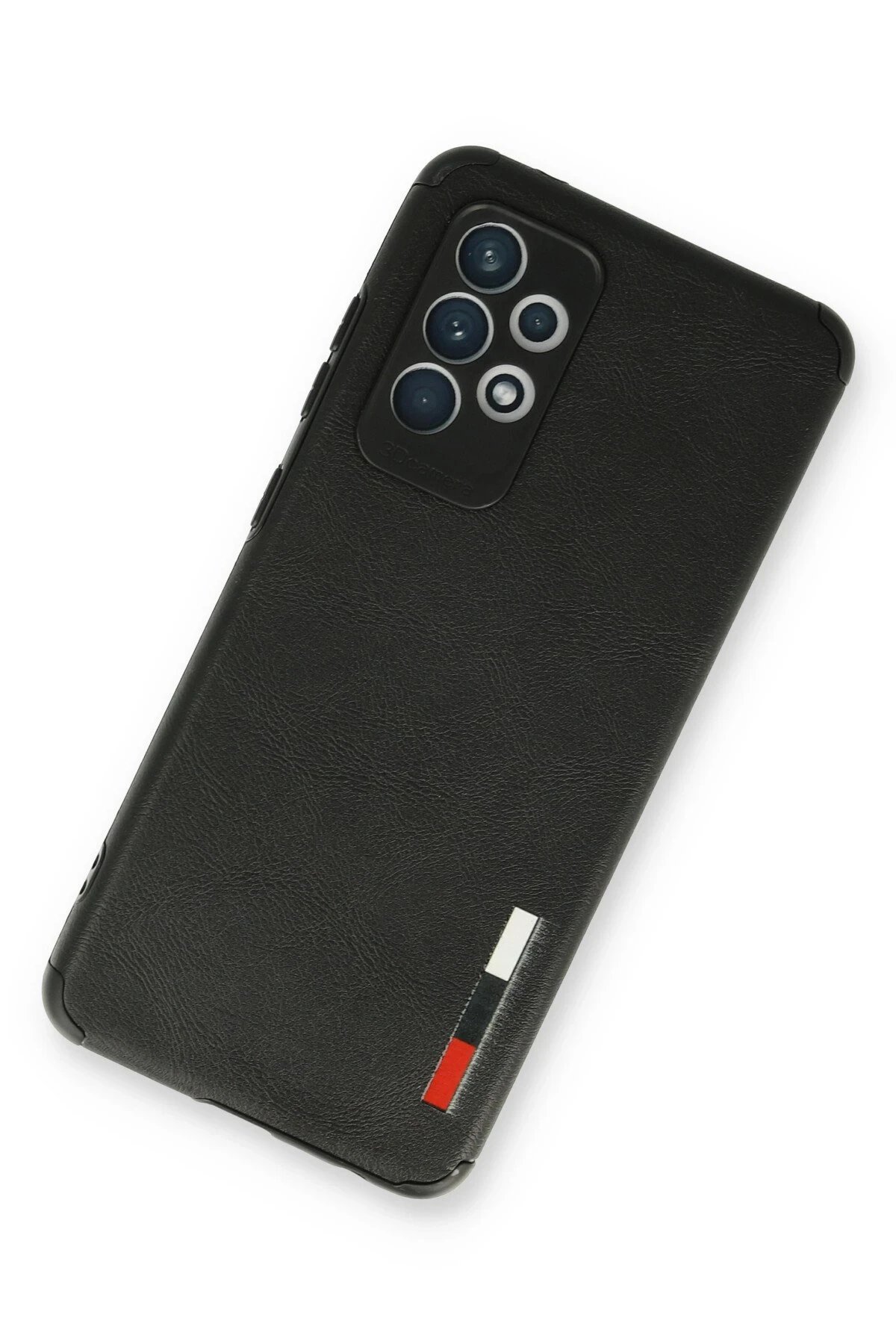 Samsung Galaxy A53 5G Kılıf Loop Deri Silikon - Siyah-(5796) - Görsel 2